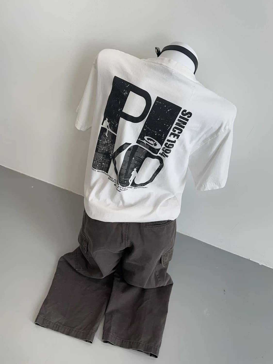 PIKO 후면 프링팅 반팔 상품이미지1