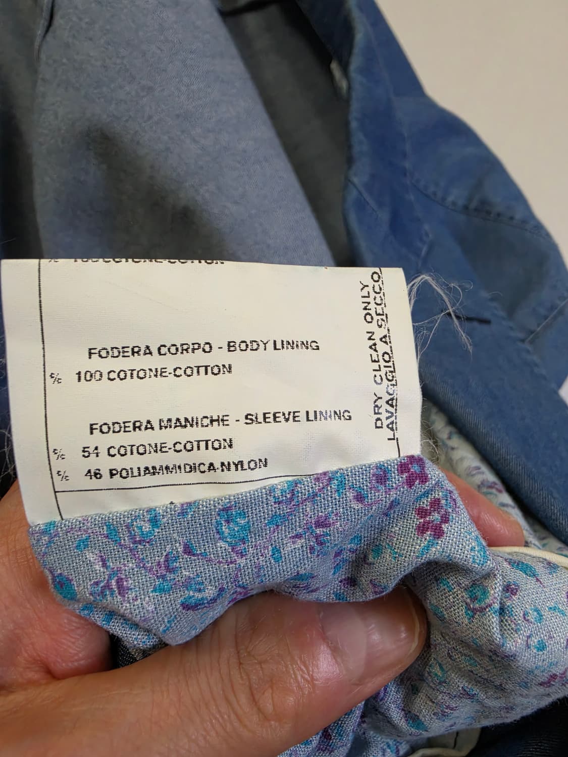 made in Italy 헌팅 블레이져 상품이미지7