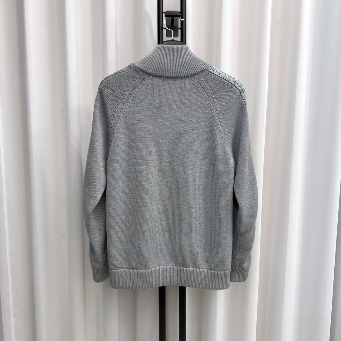 [S] 디올 인서트 사이드라인 집업 그레이 상품이미지2