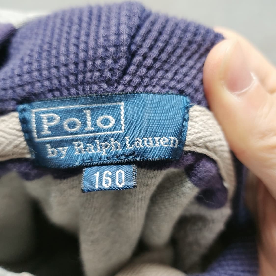 폴로 랄프로렌 스트라이프 기모 후드티 (2872) 상품이미지4