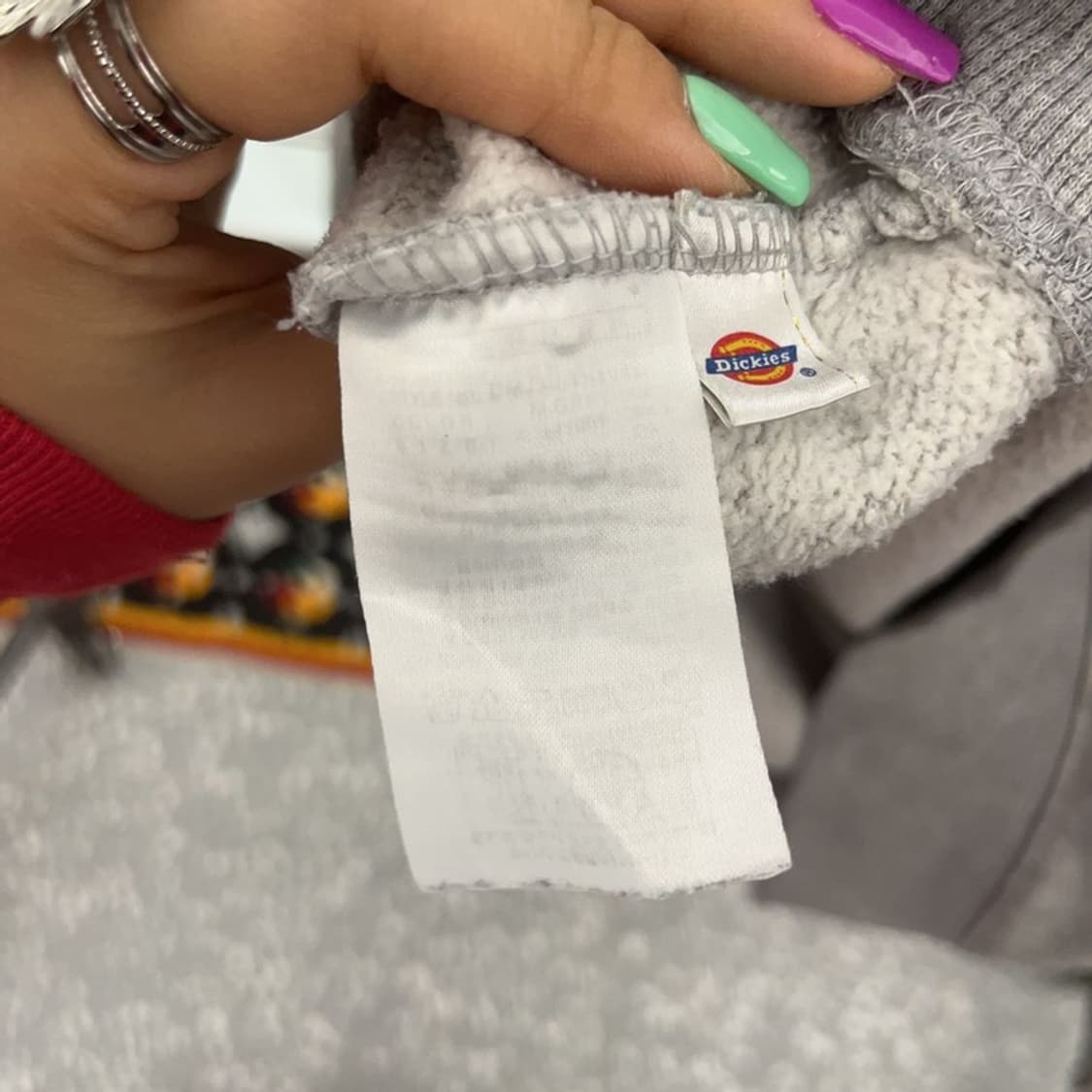 디키즈 올드스쿨 빈티지 빅로고 레터링 후드티 L C07207 상품이미지6