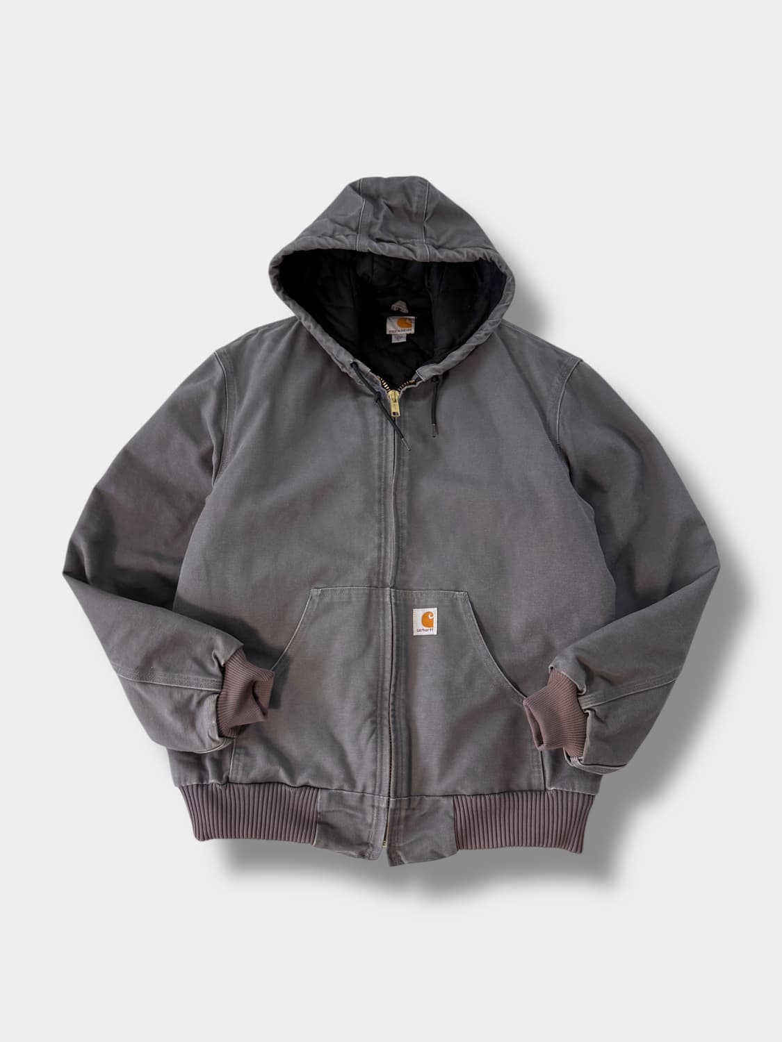 칼하트 usa 90's 오버핏 j140 스톤그레이 액티브 후드 자켓 상품이미지1