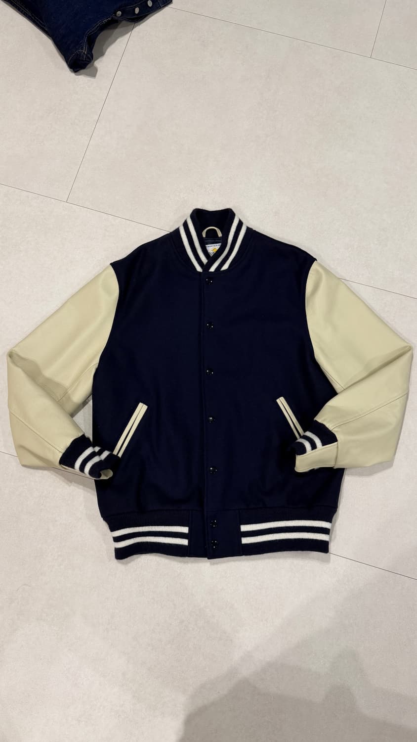 골든베어 스포츠웨어 바시티 자켓 네이비 XL  상품이미지1