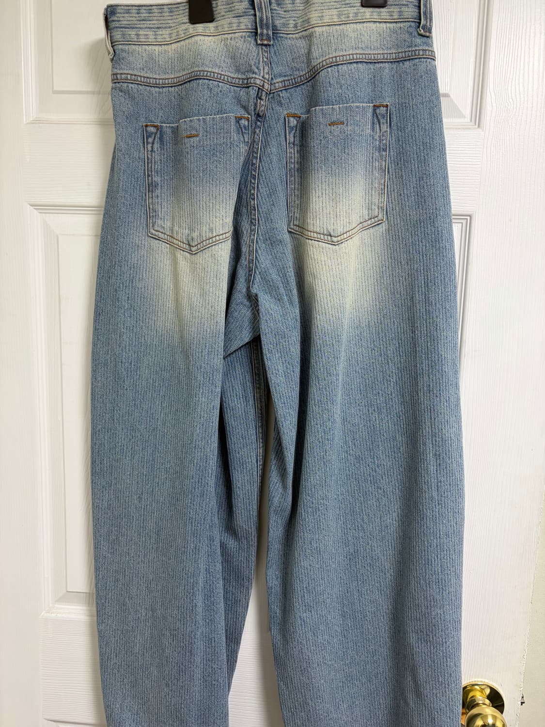 노운 코듀로이 데님팬츠 라이트블루 1사 상품이미지3