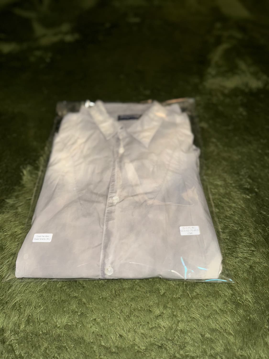 [XL] 코스트 퍼 킬로 블리치드 워싱 다트 셔츠 라이트 그레이 상품이미지10