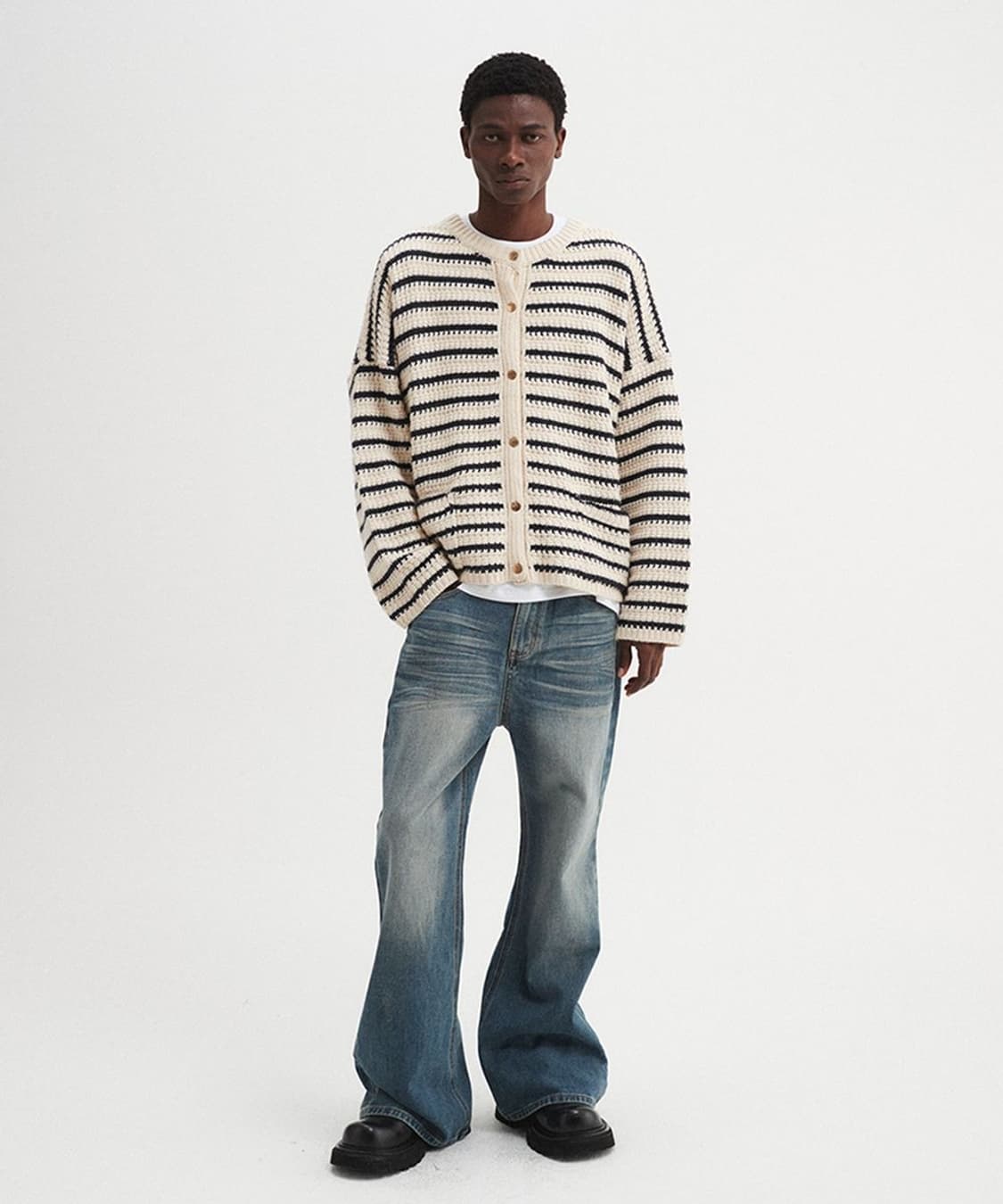 dnsr / 시그니처 플레어 데님 블루 / L 상품이미지2