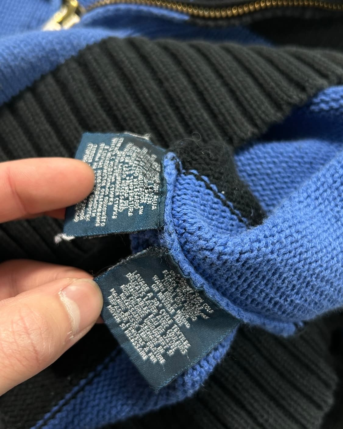 폴로 랄프로렌 스트라이프 하프집업 니트  상품이미지8