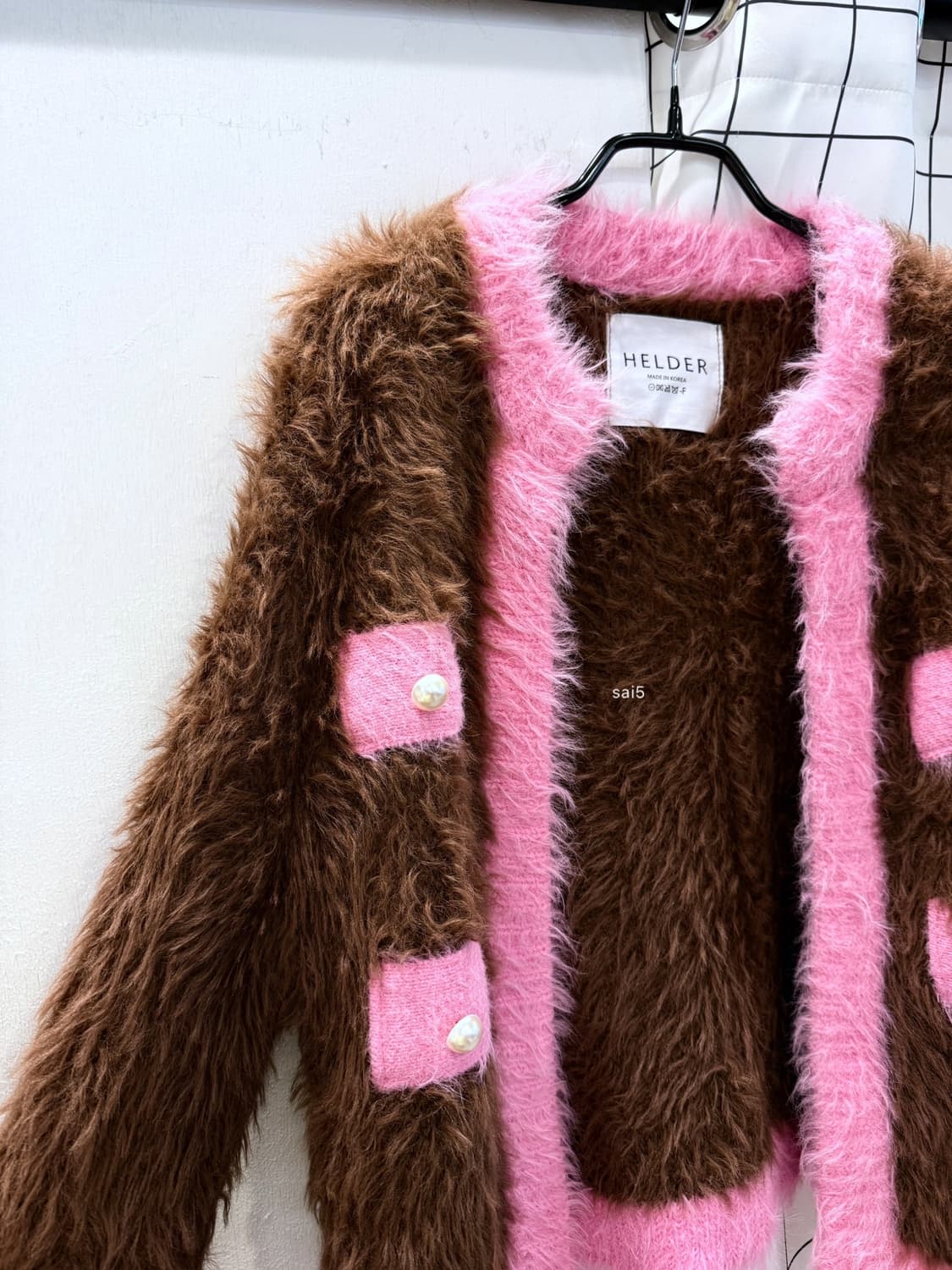 헬더 퍼가디건 상품이미지3