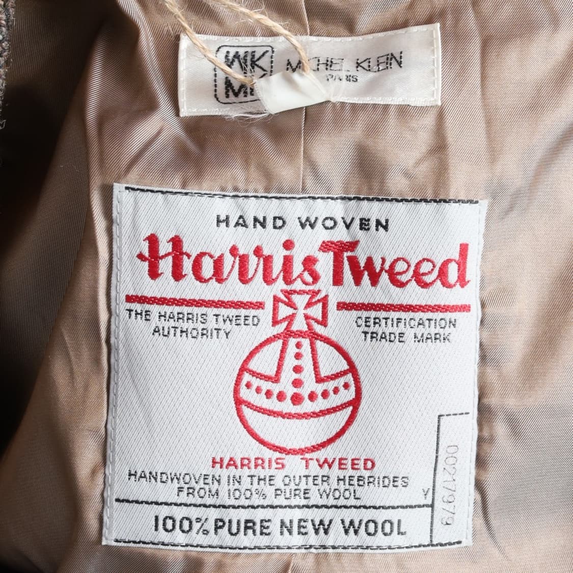 미쉘클랑Michel Klein HarrisTweed Wool Jacket 상품이미지8