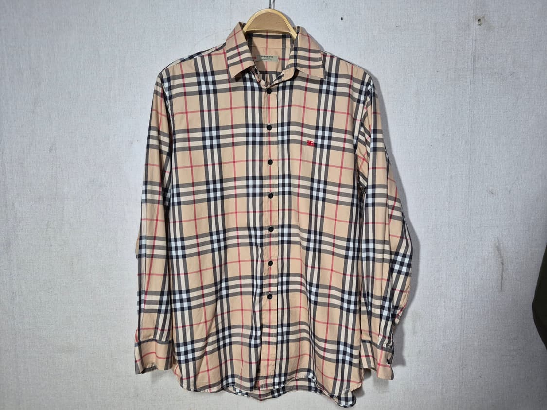 버버리 클래식 노바체크 셔츠 (L) 상품이미지1