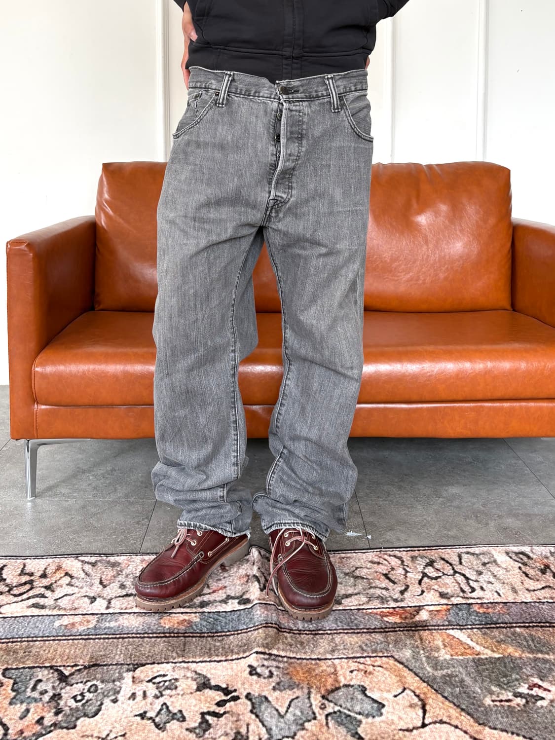 리바이스 501 흑청 상품이미지2