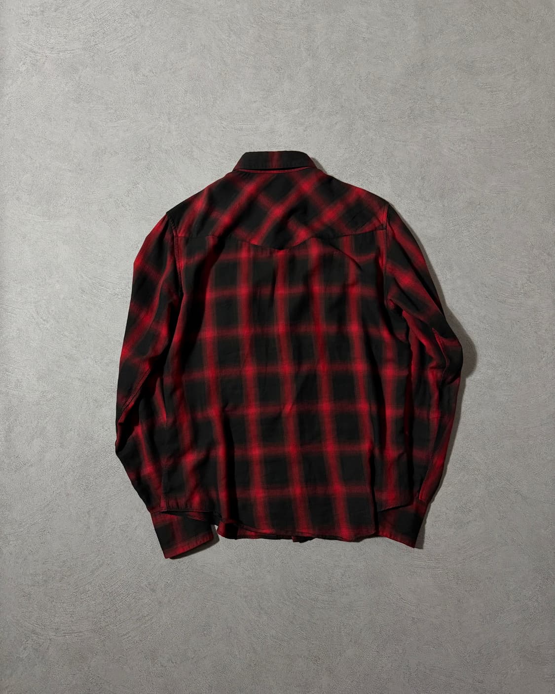 13FW 생로랑 플란넬 체크셔츠 상품이미지2