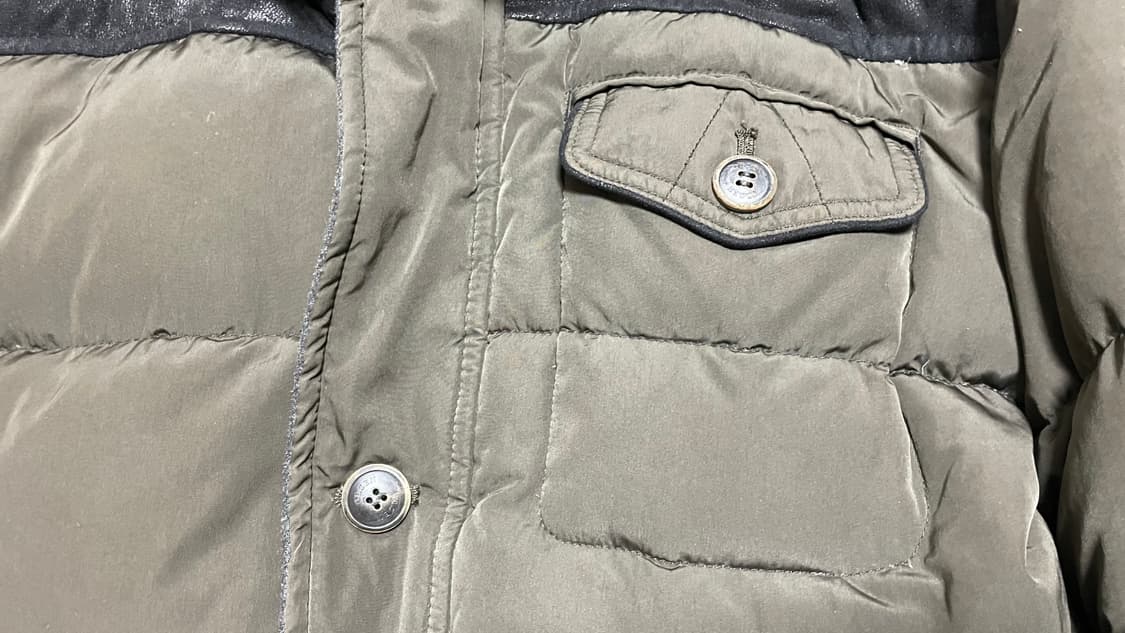 OLZEN 빈티지 아메카지 덕다운 패딩 상품이미지6