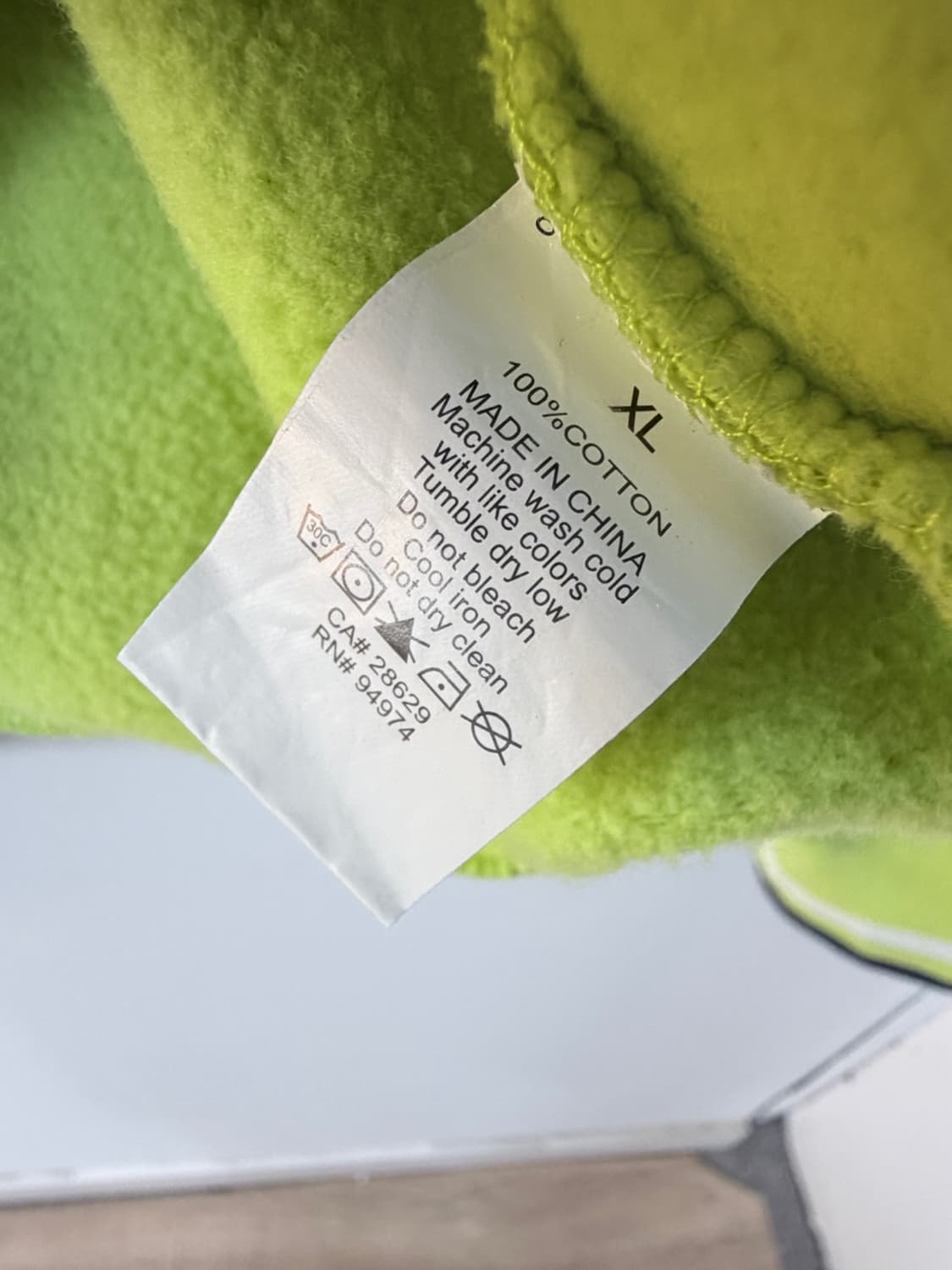 스투시 스펠아웃 로고 반집업 맨투맨  상품이미지8