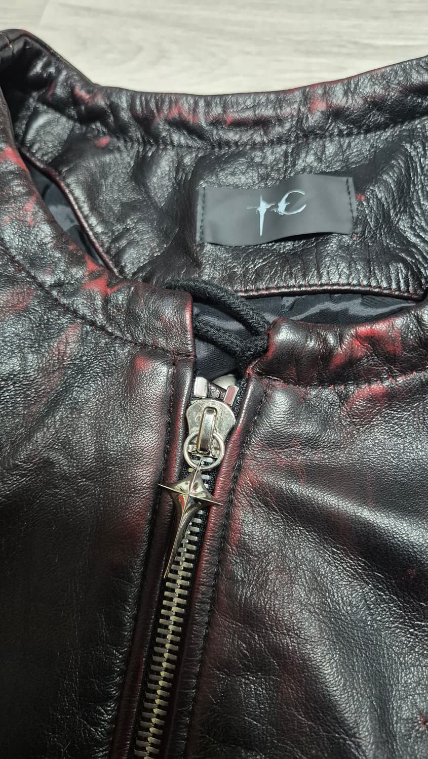 떠그클럽 26ss 미출시 가죽 자켓 상품이미지5