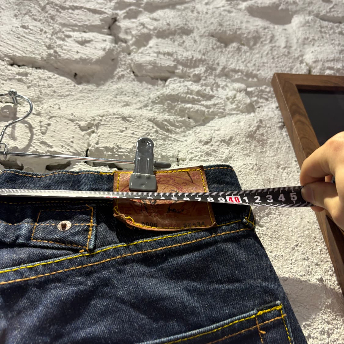 에비수 빈티지 제팬 오리지날 데님팬츠 상품이미지7