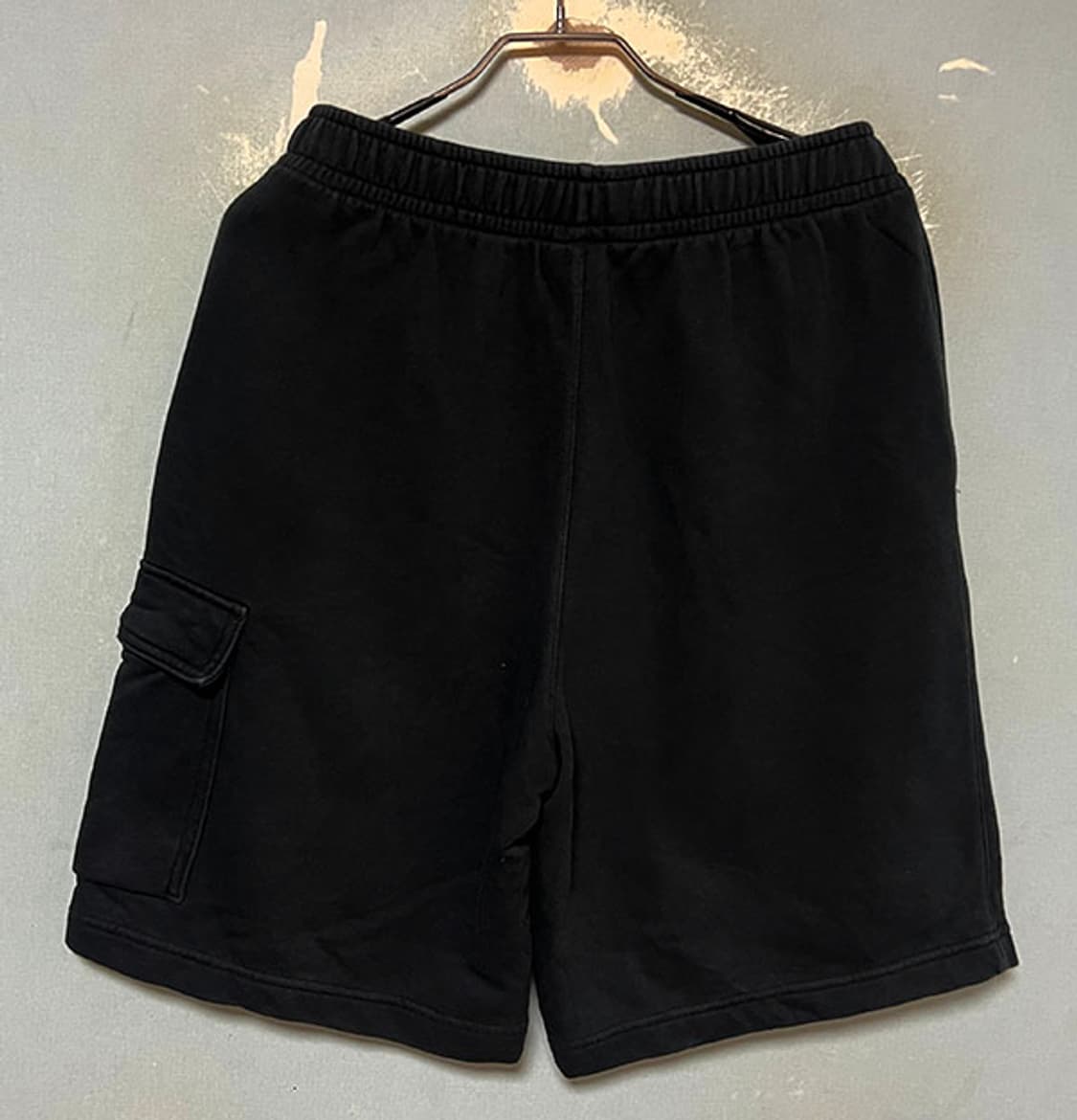NIKE 나이키 NSW 클럽 프렌치 테리 남자 카고 반바지 블랙 L 32 상품이미지2