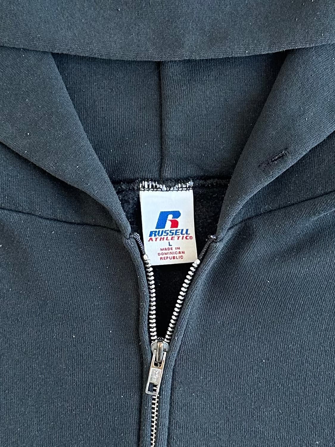 00s 빈티지 러셀 후드집업 다크그린 L 상품이미지6