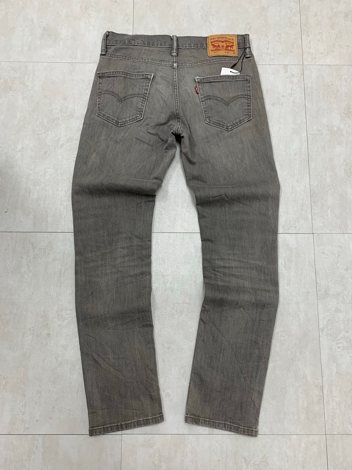 리바이스 511 흑청 데님 팬츠 #417 상품이미지7