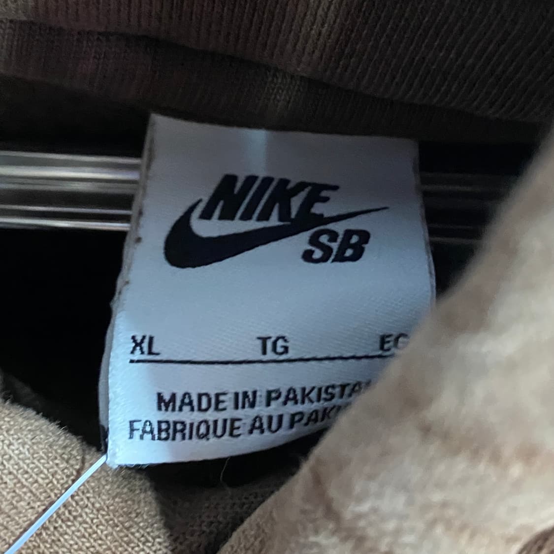 나이키 SB 풀오버 브라운 스케이트 후드티 B3637 상품이미지4