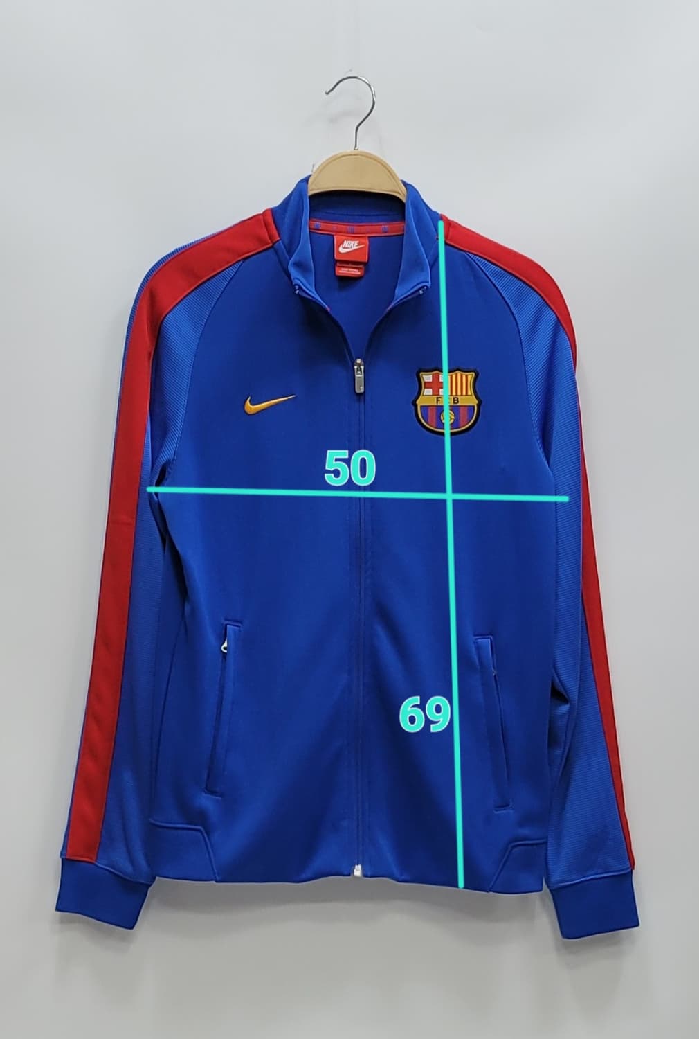 NIKE 나이키 FC바르셀로나 N98 어센틱 트랙자켓 / 남 95

 상품이미지10