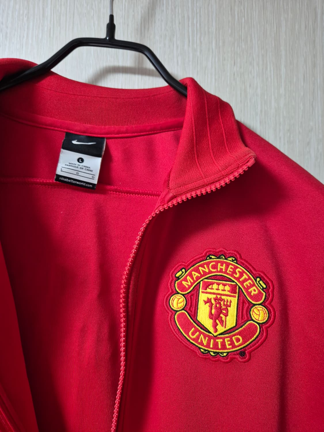 나이키 맨체스터유나이티드 트랙탑 져지 라지 남성 상품이미지4