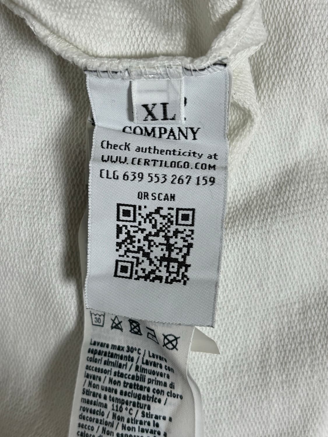 Cp 컴퍼니  화이태 맨투맨 XL 상품이미지4