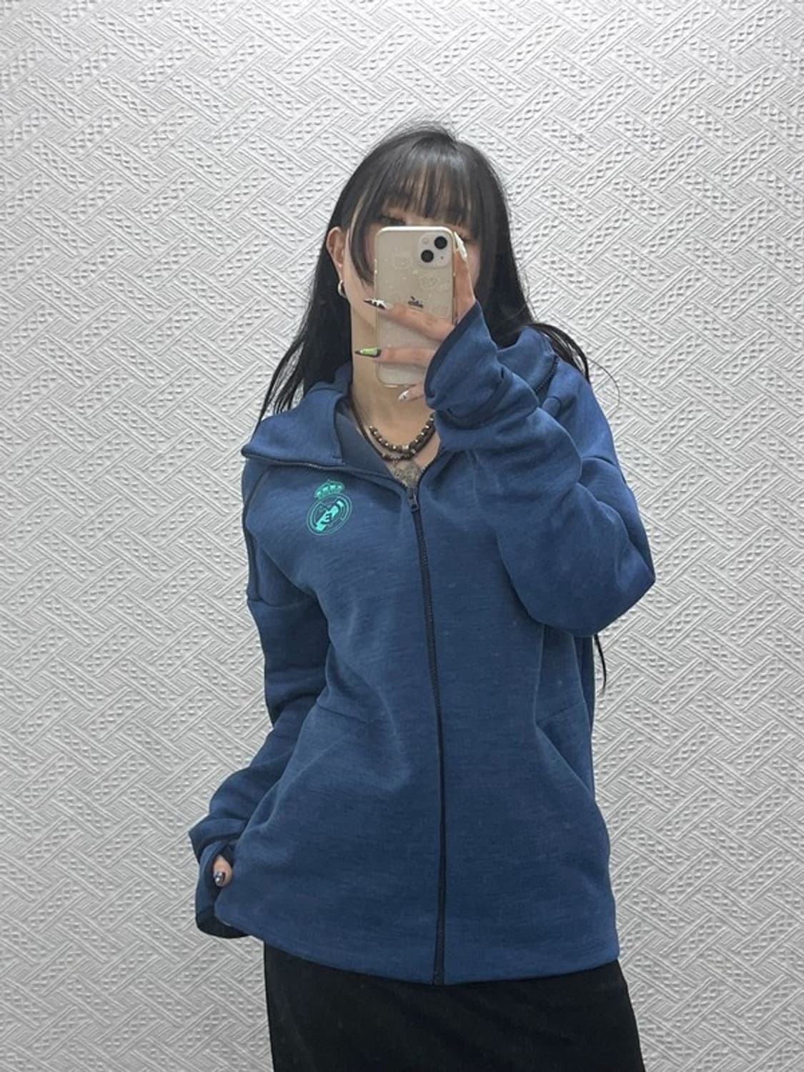 아디다스 00's 레알마드리드 딥블루 져지 후드집업 105 C08783 상품이미지1