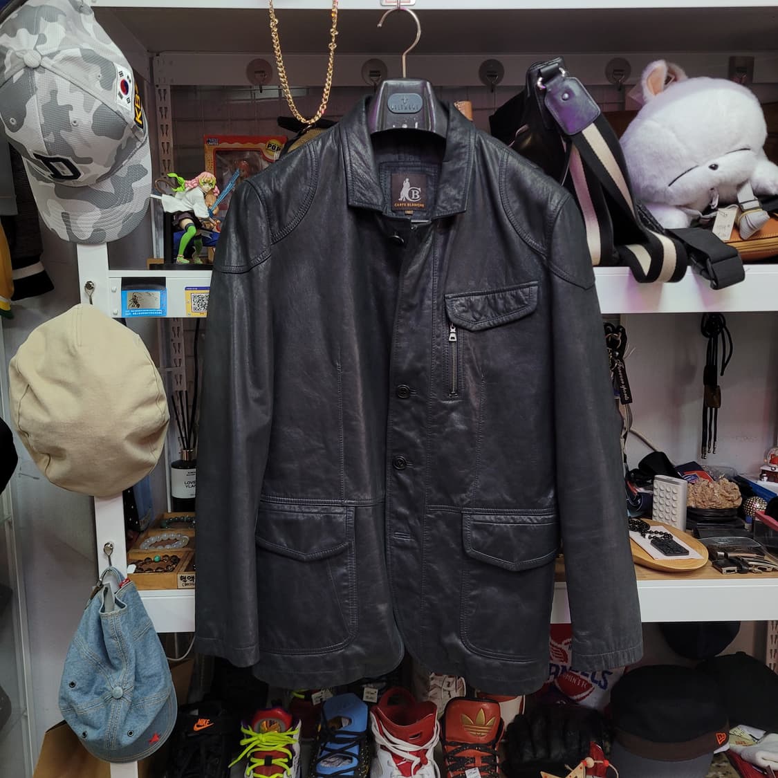 Carte Blanche 까르뜨블랑슈 산양 가죽 자켓 상품이미지1