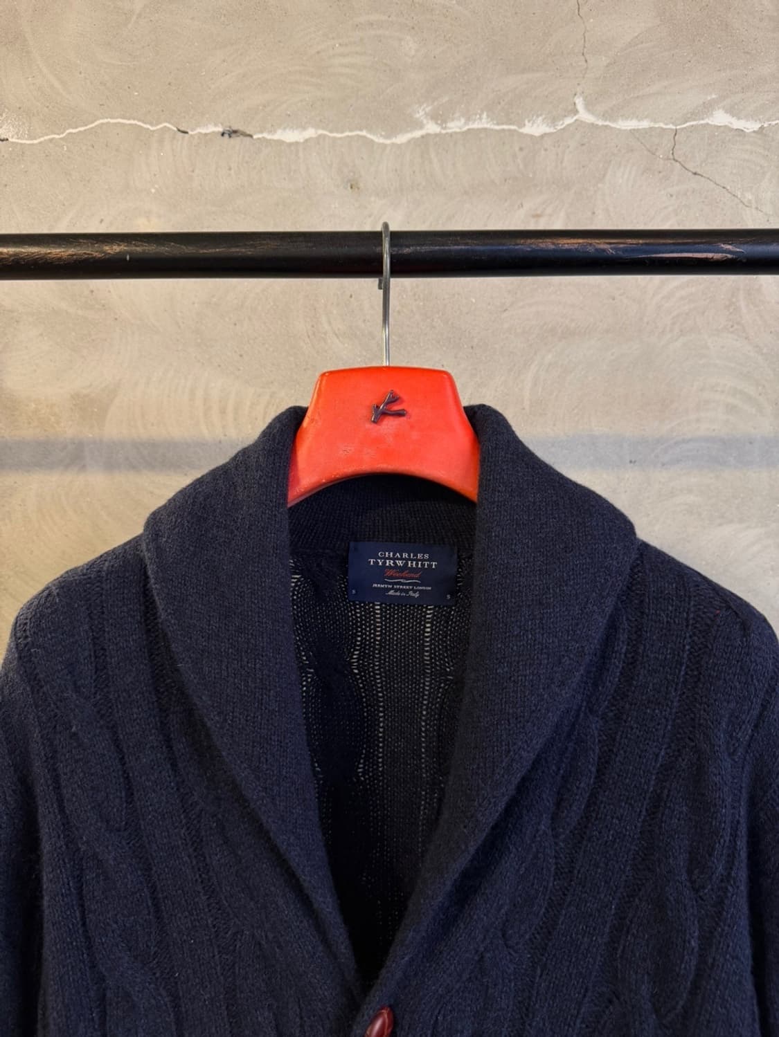 찰스트윗 숄카라가디건 남성95-100 상품이미지3