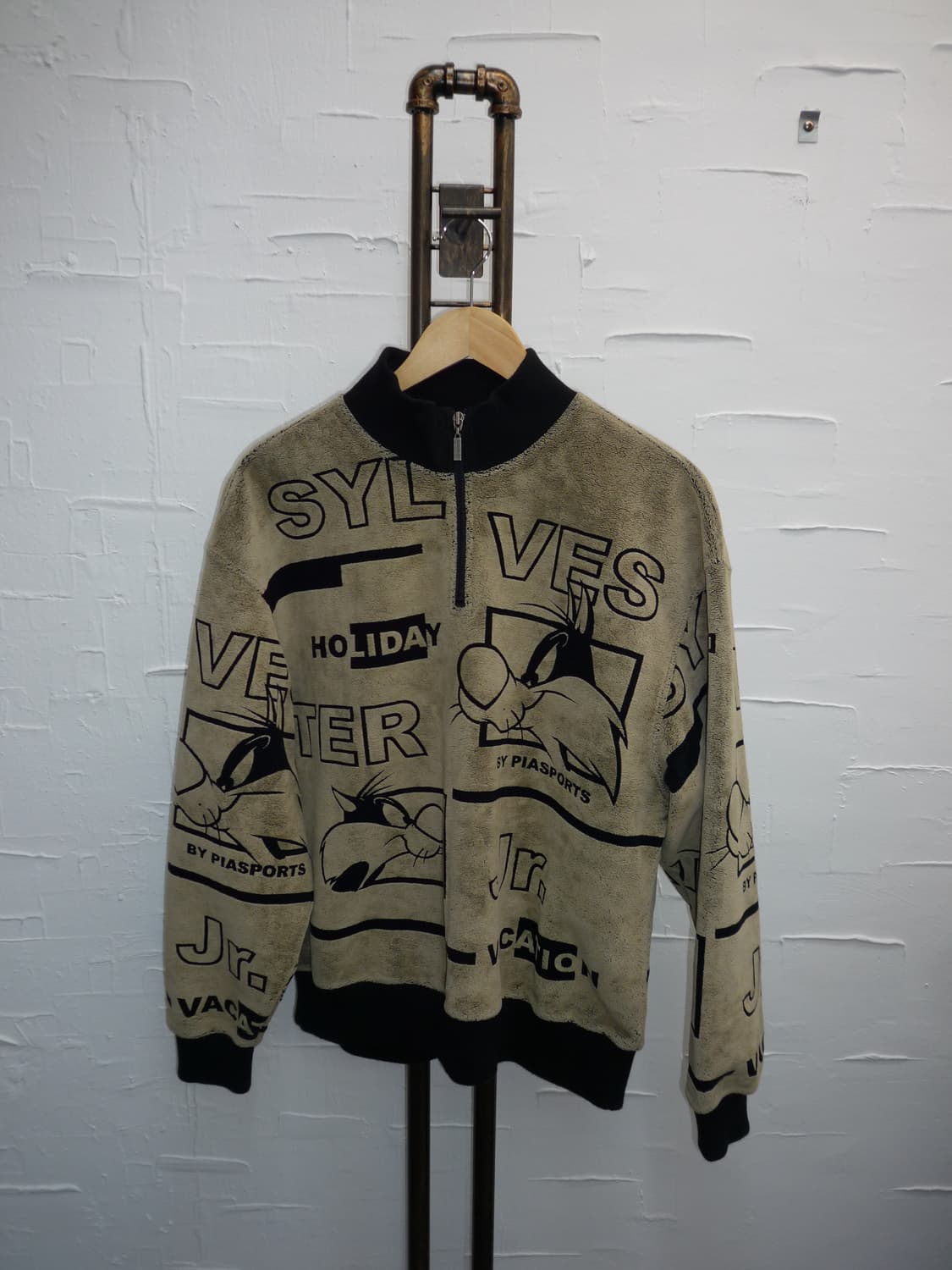 half zip long sleeve 상품이미지1