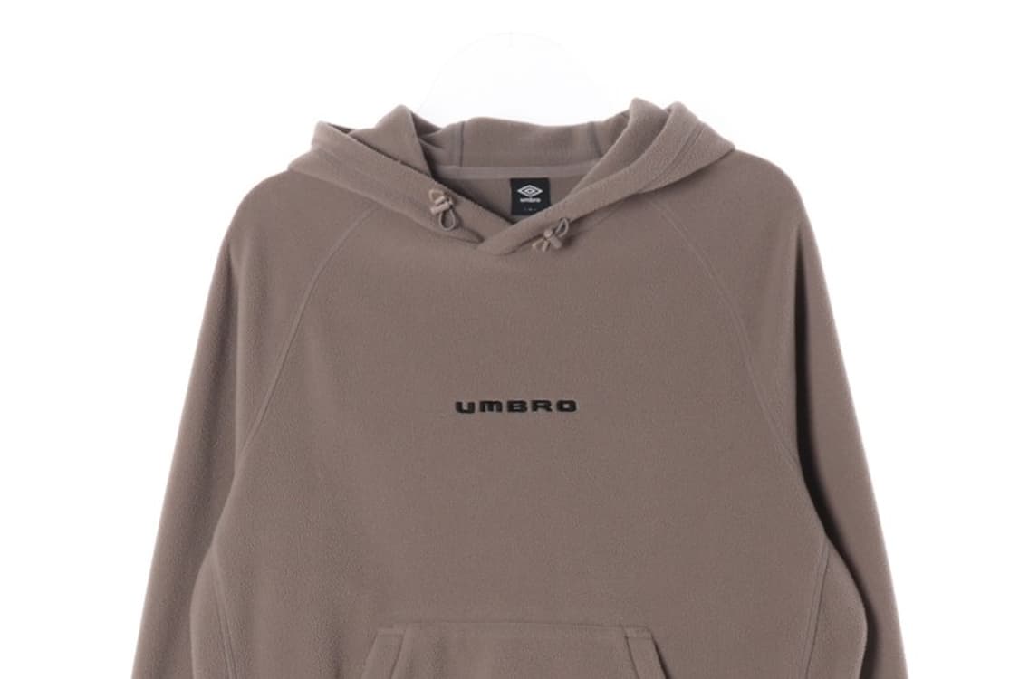UMBRO 스몰로고 후리스 후드티 S 상품이미지3