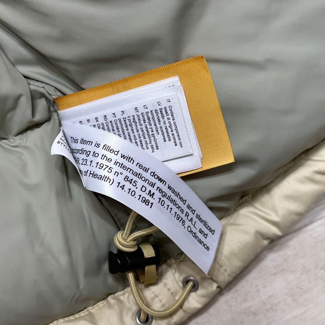 실착1회 완전새상품급 외국판 노스페이스 패딩 상품이미지8