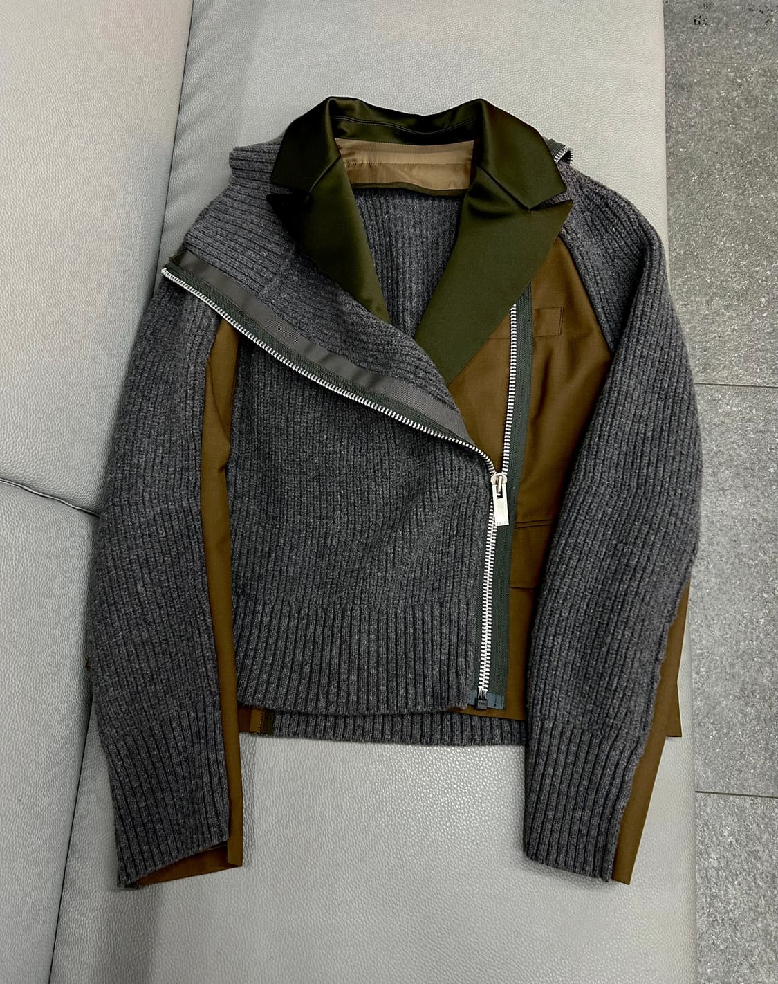 FW22 사카이 니트 수트 이중자켓(2) 상품이미지3