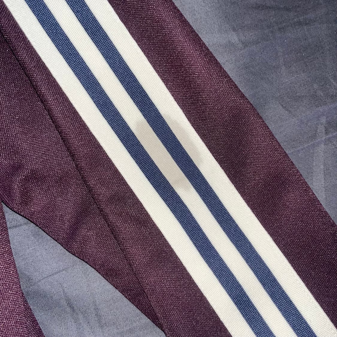 아디다스 스페인 베켄바우어 트랙 자켓 쉐도우 마룬 져지 m사이즈 상품이미지3