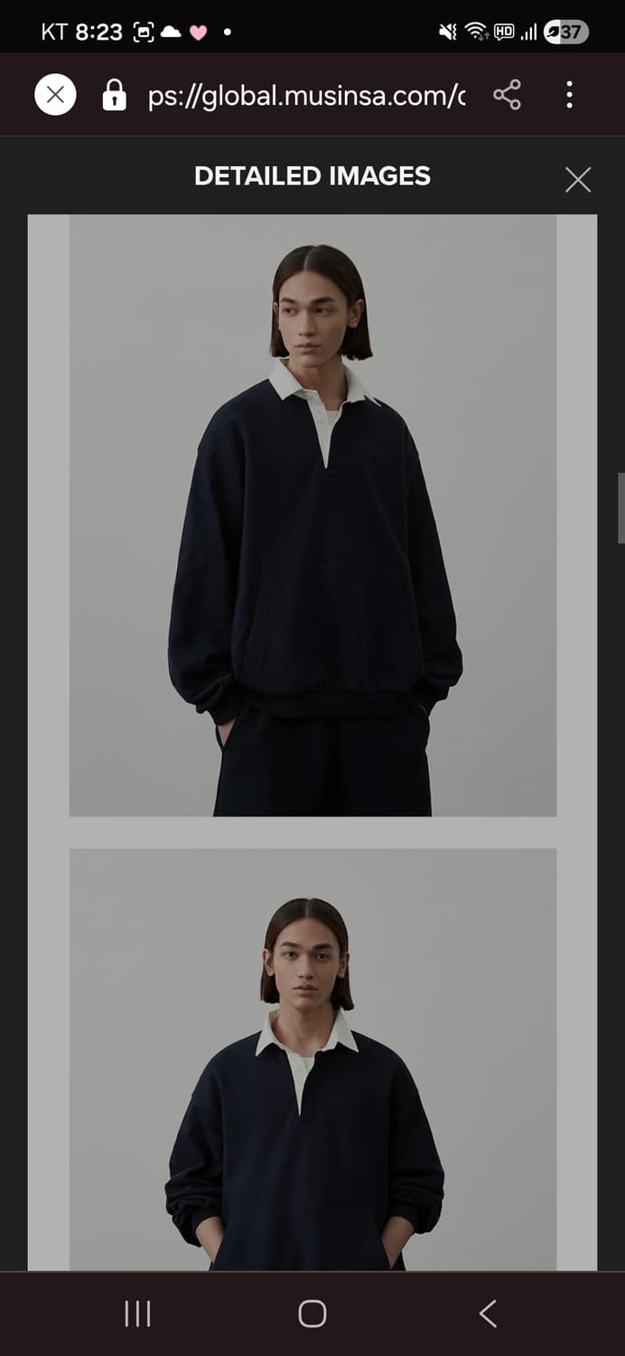 LAFUDGE STORE 럭비 맨투맨 상품이미지5