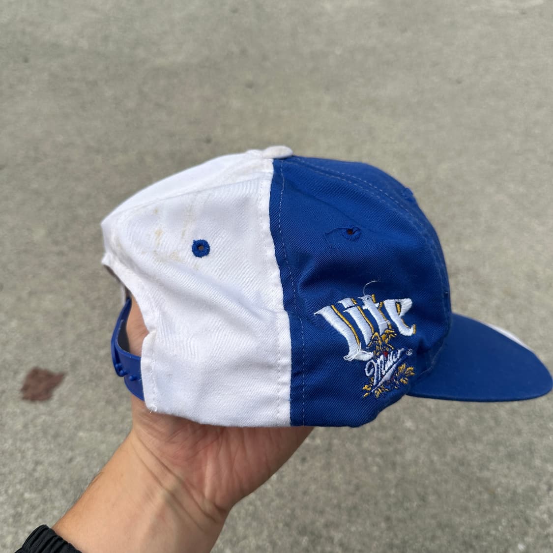 vintage wallace miller lite nascar cap 상품이미지6