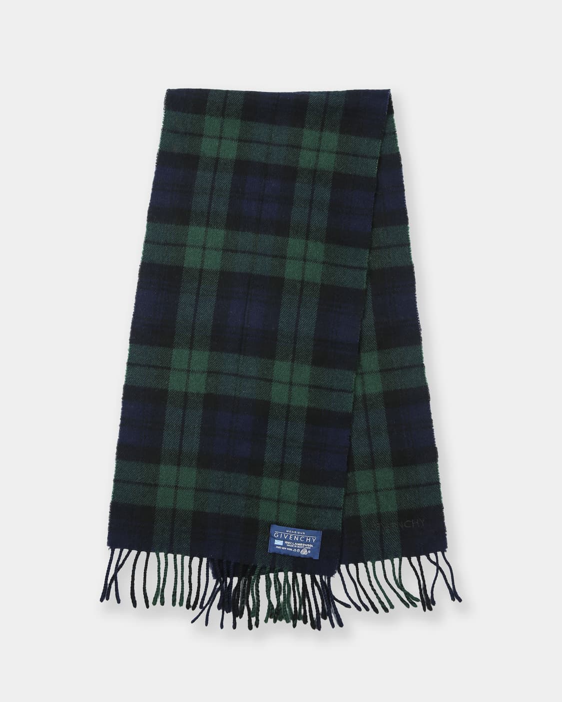 GIVENCHY Check Wool Muffler 상품이미지2