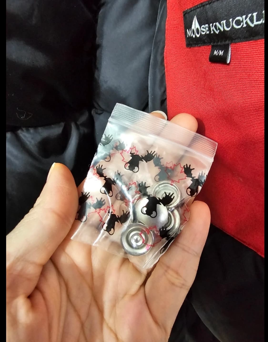 무스너클 스틸링 파카 M 상품이미지6