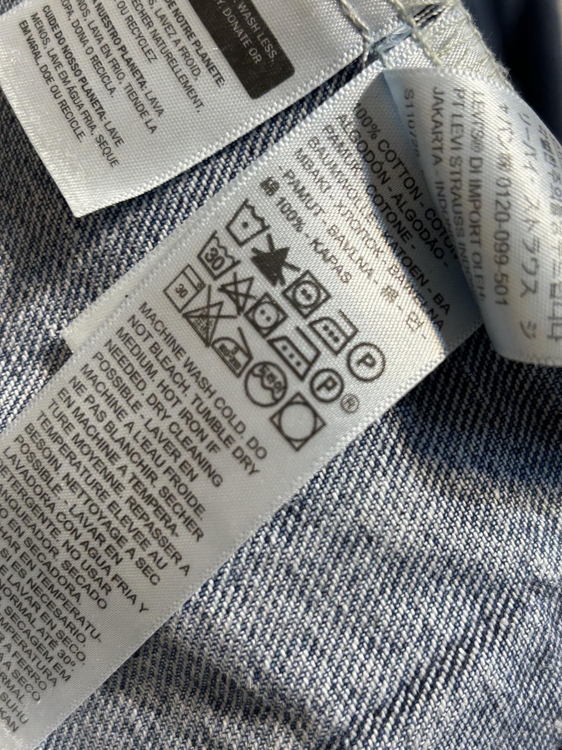 리바이스 데님 트러커 자켓 상품이미지8