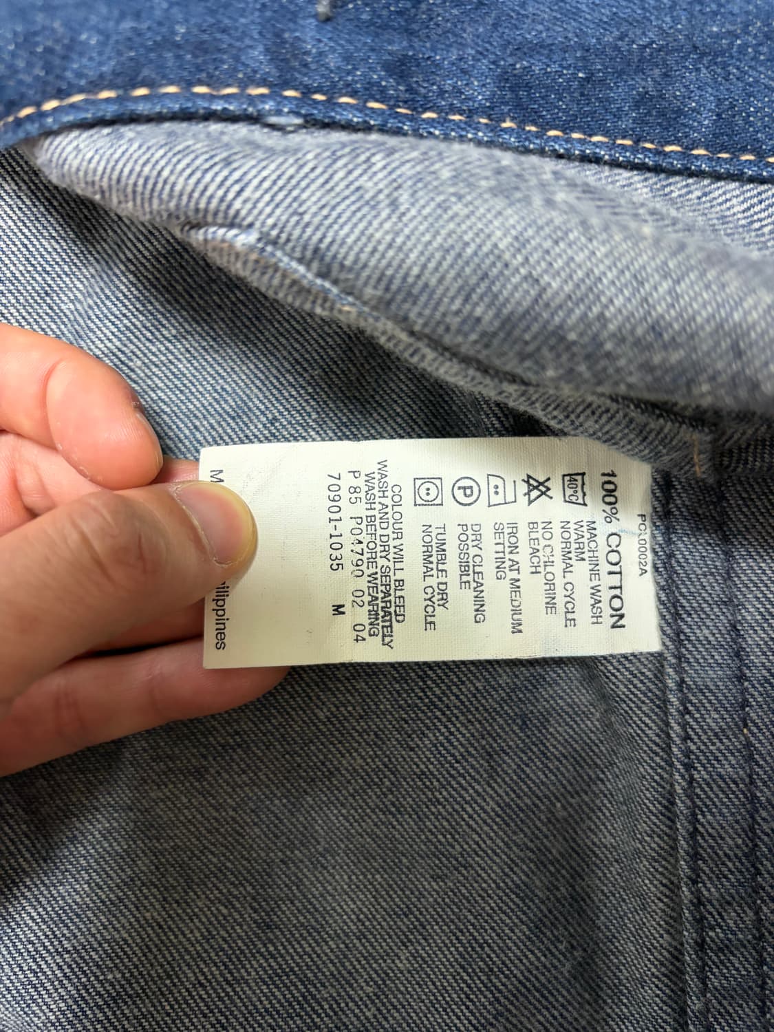 M) 리바이스 70901 type1 데님 트러커 자켓 타입1 상품이미지5