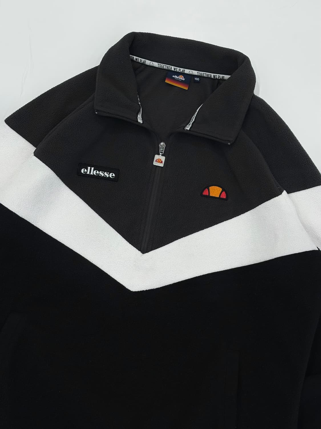 엘레쎄 오버핏 하프 집업 플리스 상품이미지2