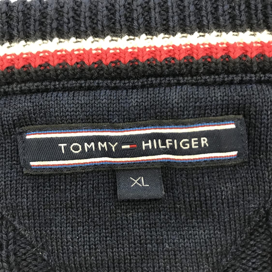 타미힐피거 울100프로 케이블니트 [XL] 상품이미지5