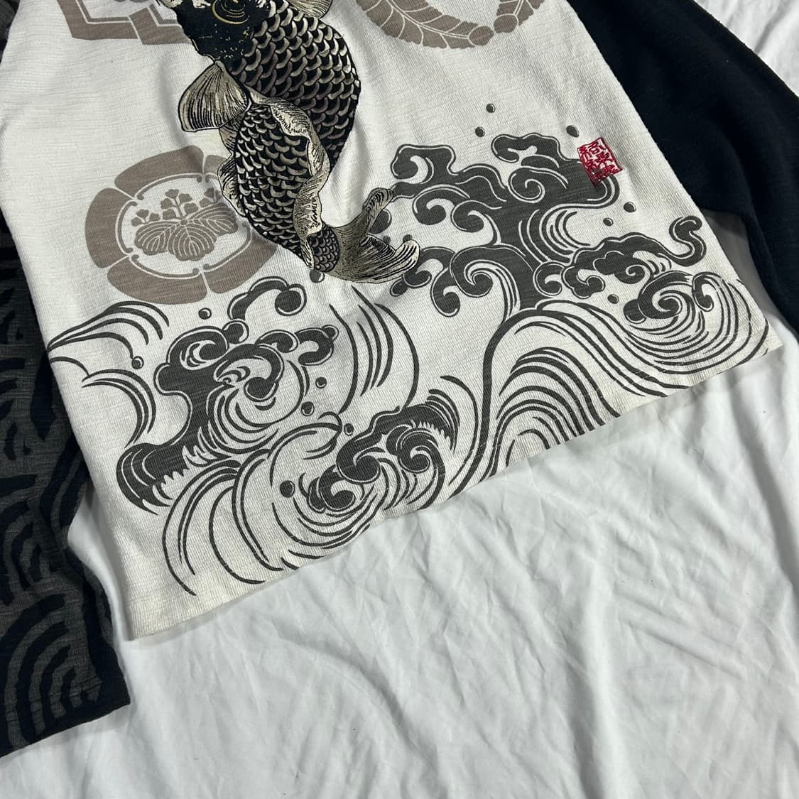 [KARAKURI TAMASHII]  오리엔탈 잉어 후드집업 상품이미지3