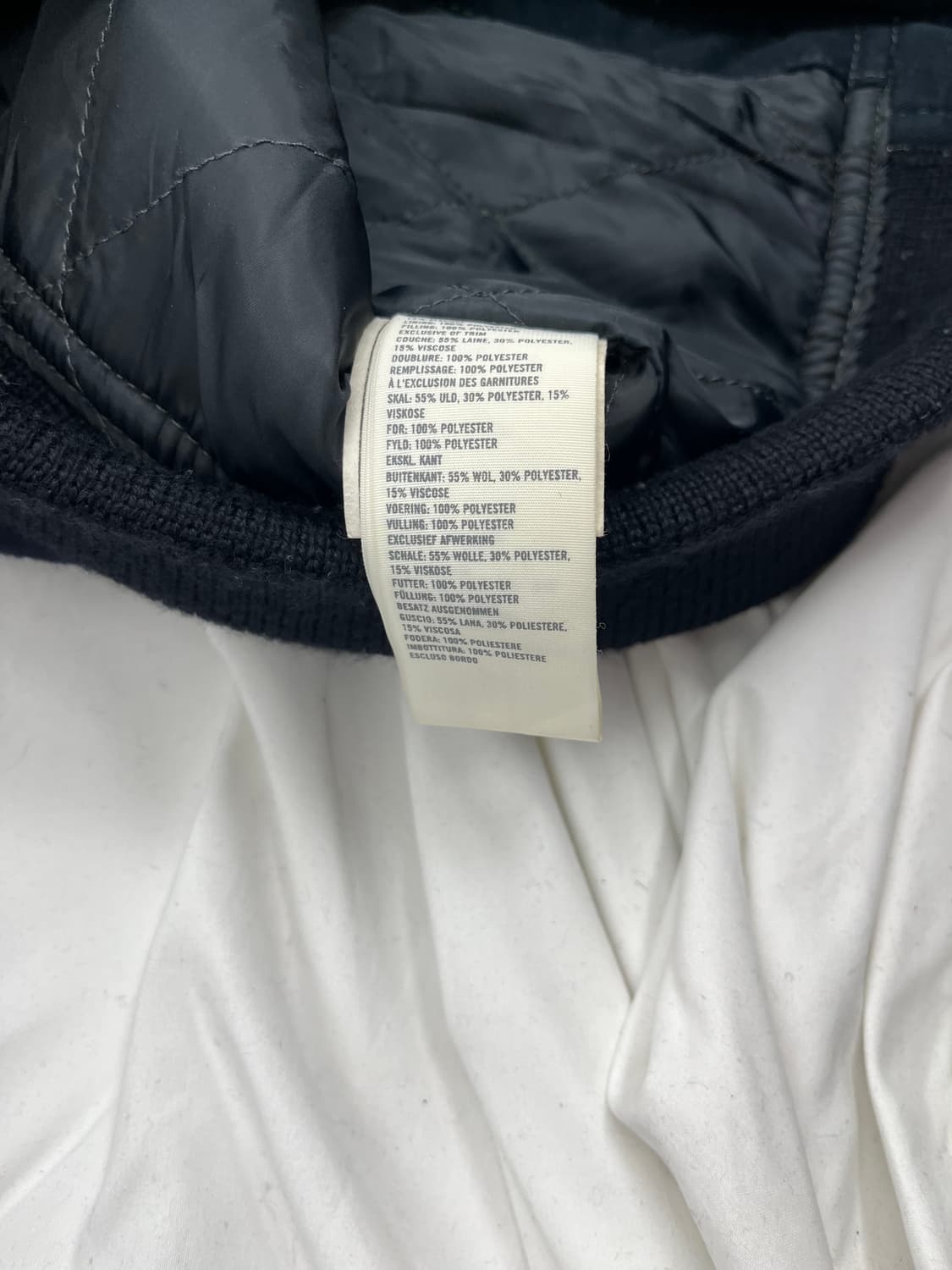 ABERCROMBIE & FITCH 울 혼방 바시티 자켓 상품이미지7