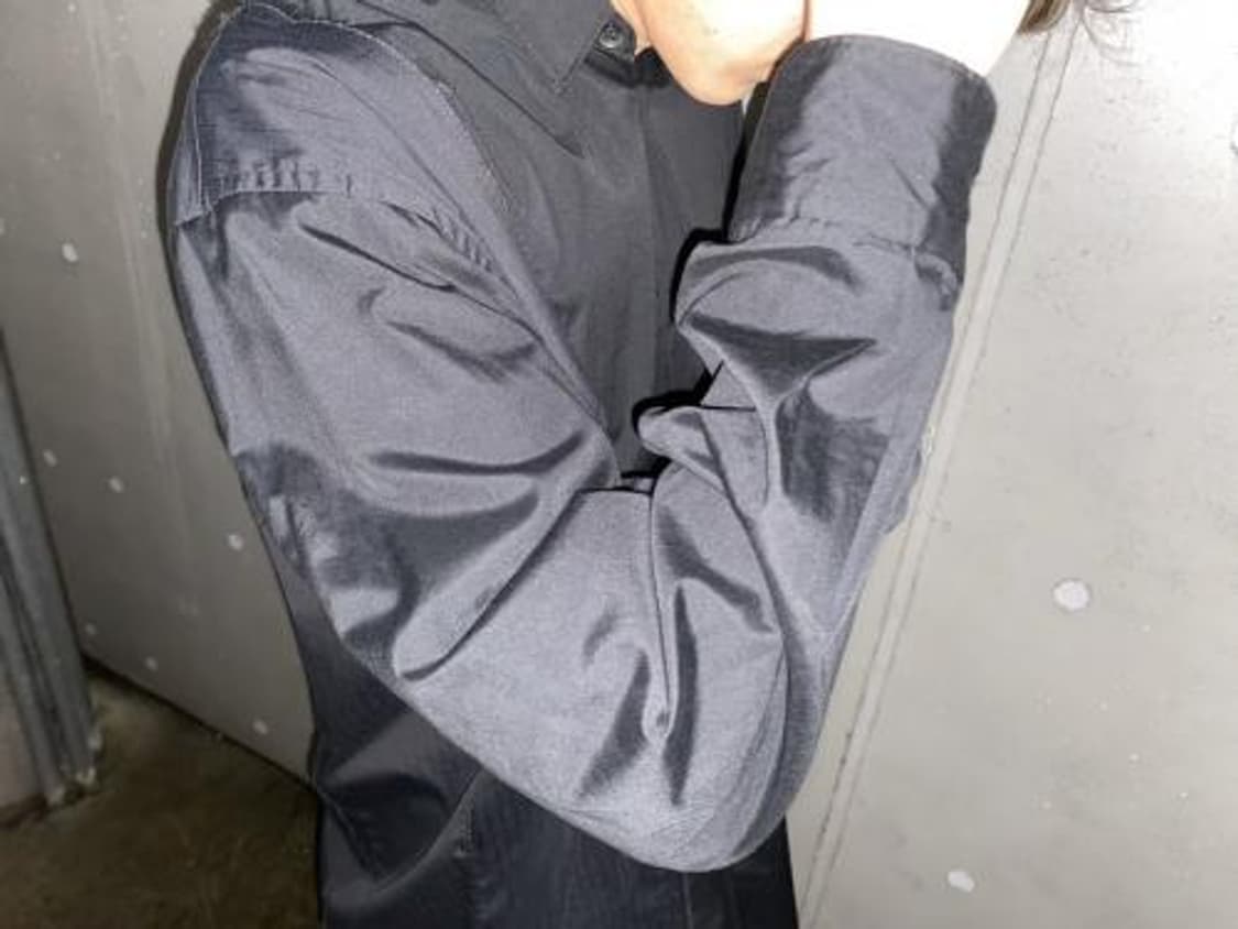 L) 꼼데가르송 옴므 플러스 오버핏 콤비 셔츠 상품이미지9