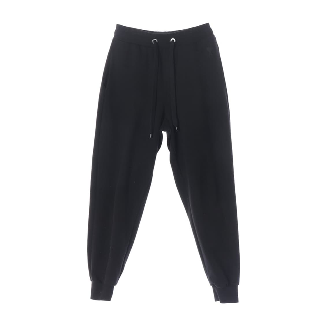 AMI 톤온톤 하트 로고 조거 스웨트 팬츠 블랙 S 상품이미지1