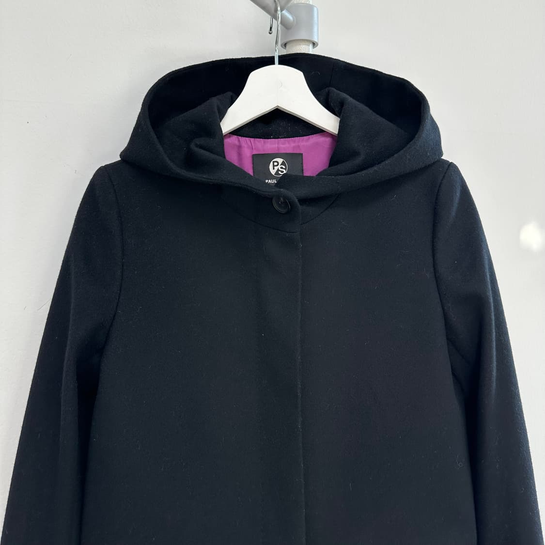 폴스미스 히든버튼 후드 코트 상품이미지2