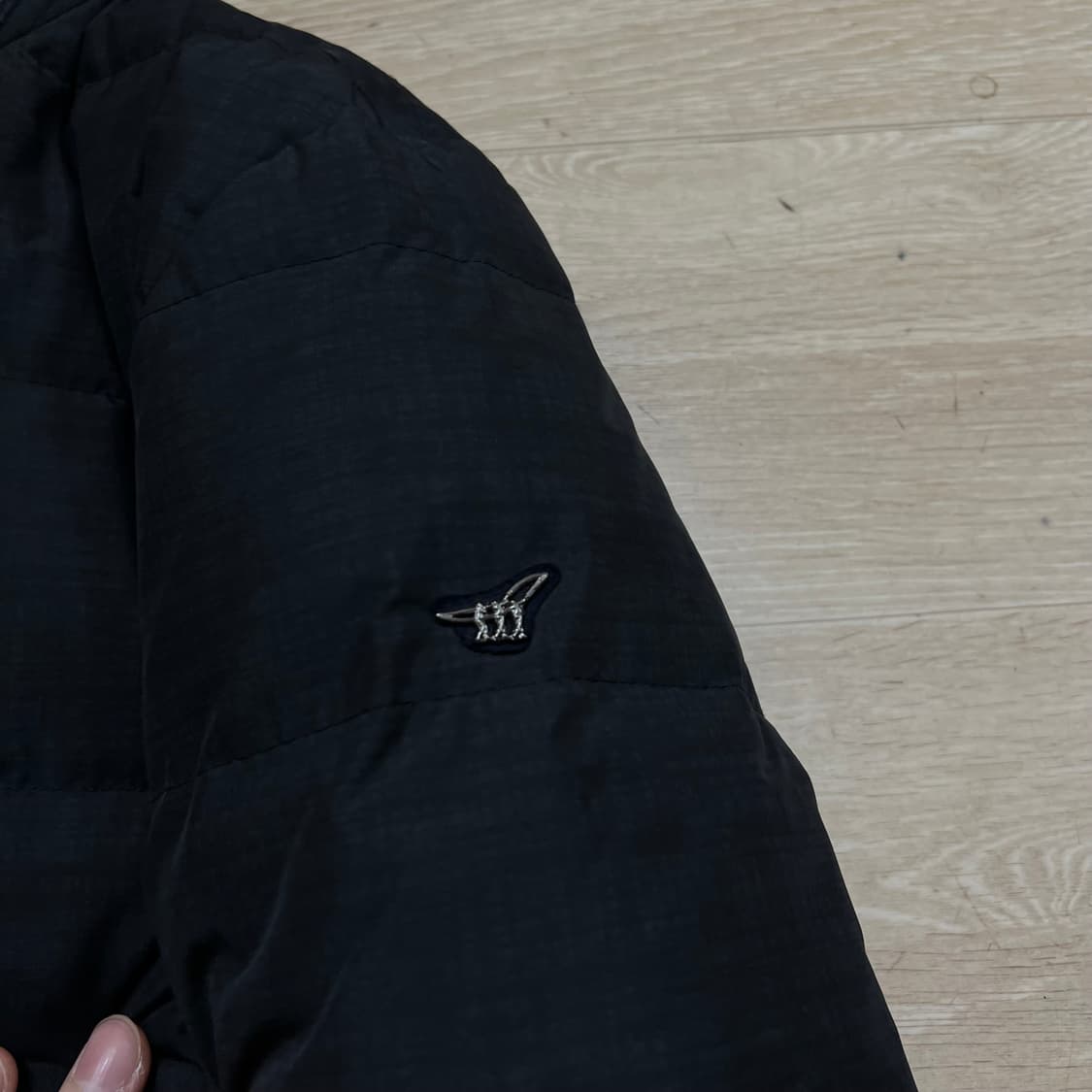 헨리코튼 골프웨어 와펜 코트패딩 점퍼 [블랙] M/95 상품이미지4