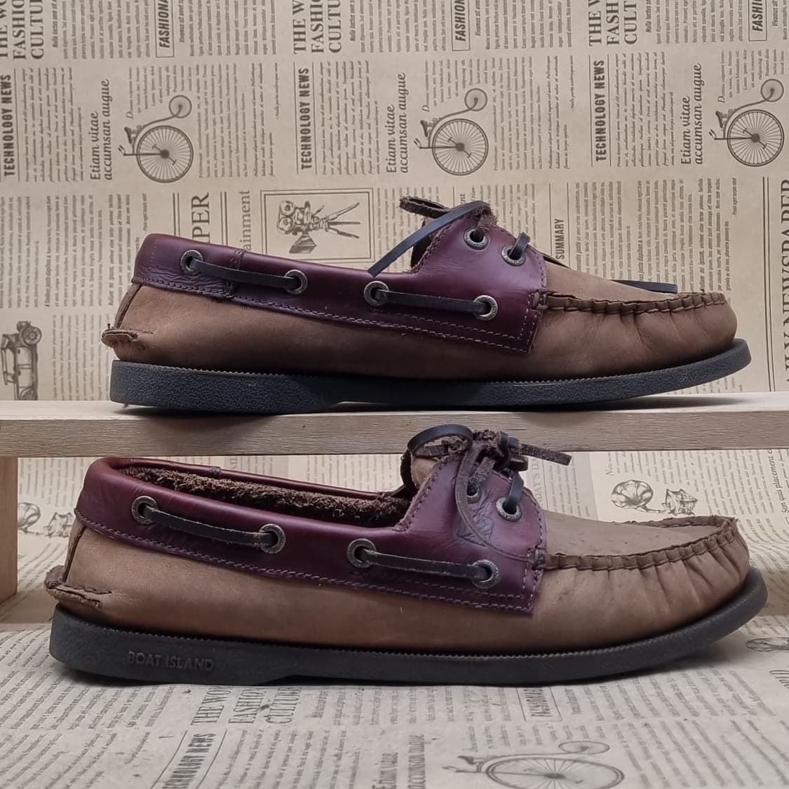 boat island 남성보트슈즈 250 상품이미지1